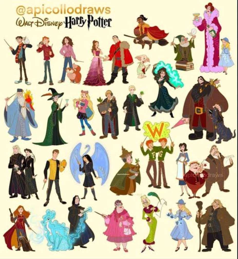 Harry Potter/Disney puzzle en ligne