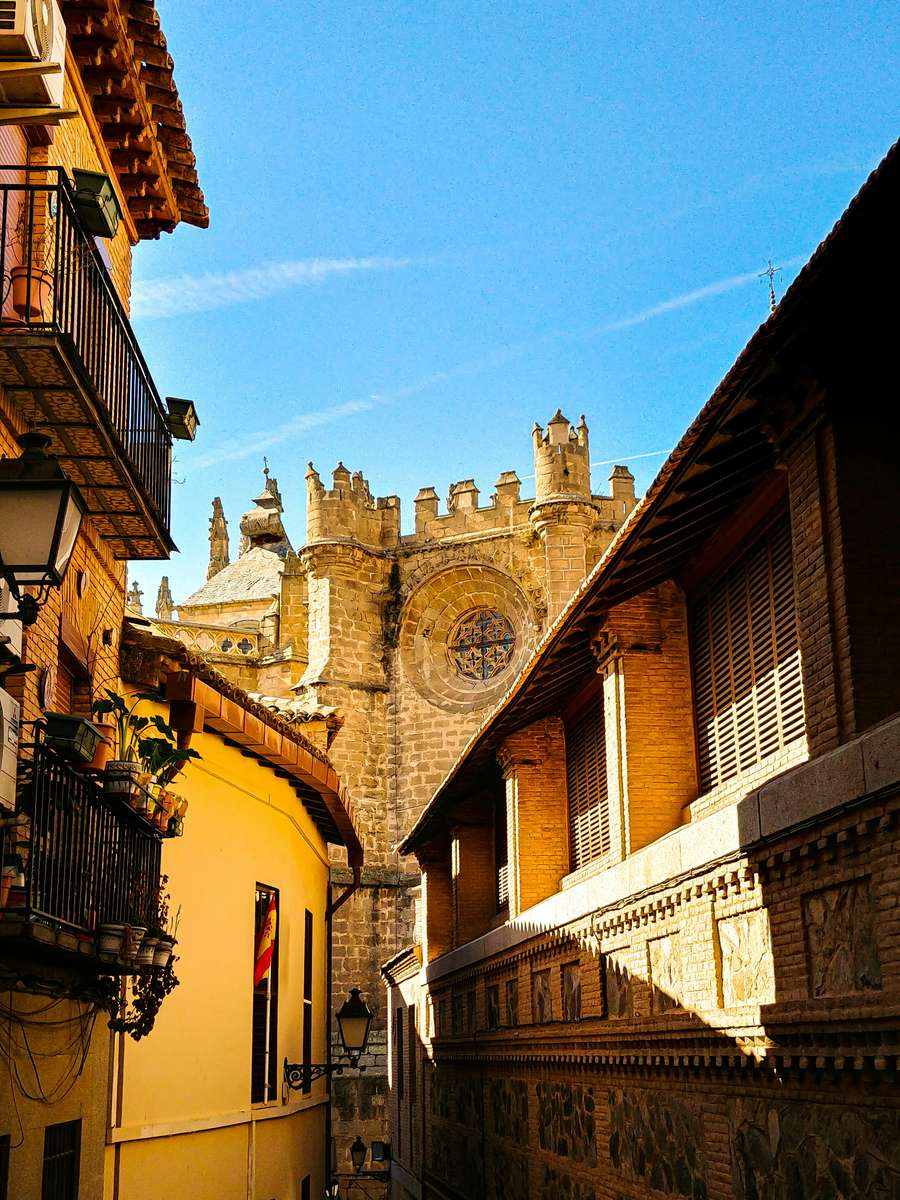 Toledo, Spanien pussel på nätet