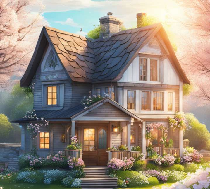 A cozy house jigsaw puzzle online