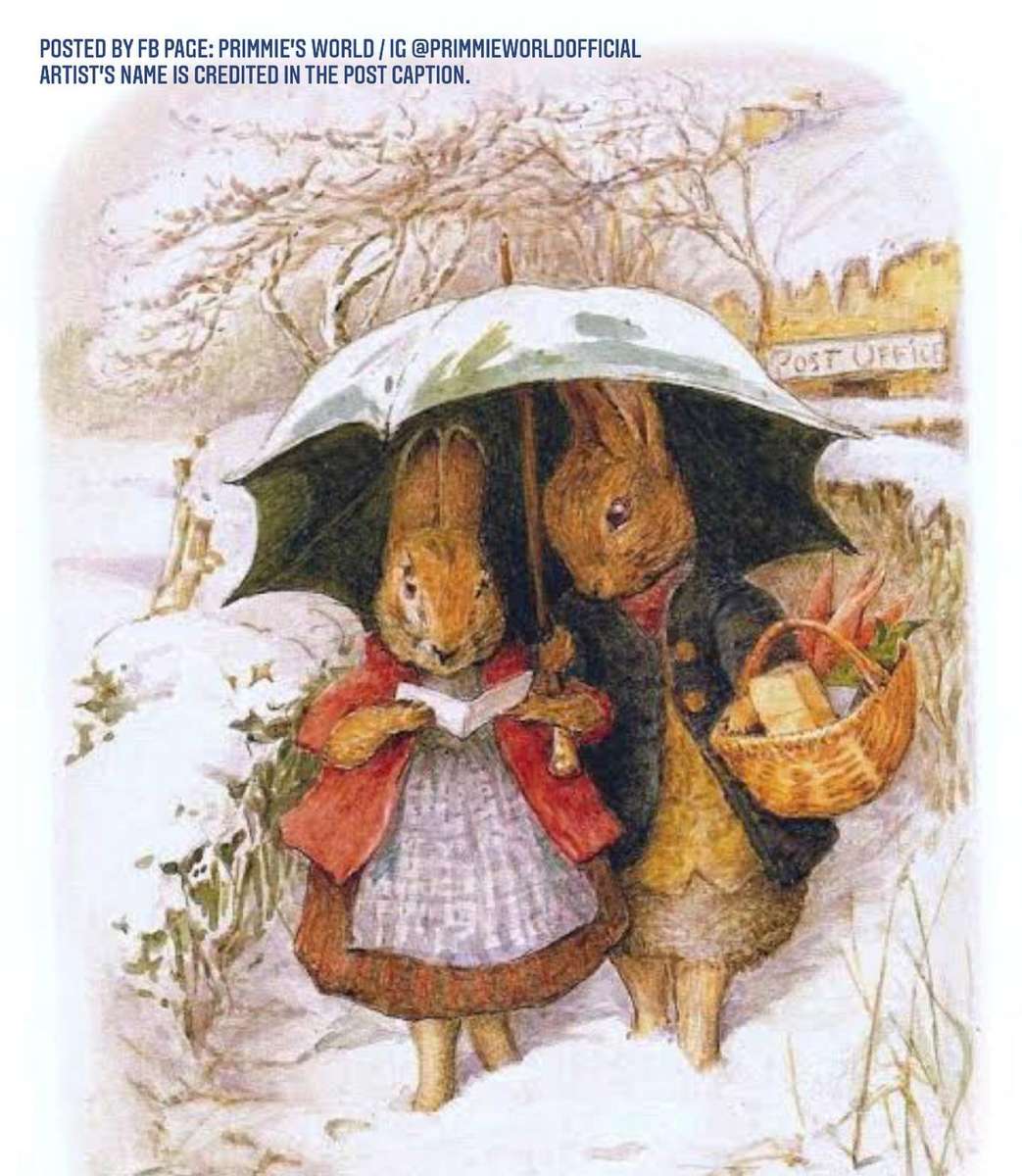 Pan a paní Rabbitovi si přečetli poštu online puzzle