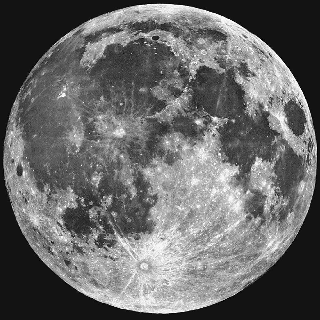 Луна ночью пазл онлайн