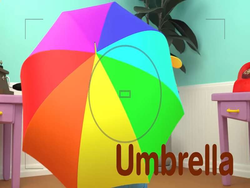 u is voor paraplu legpuzzel online