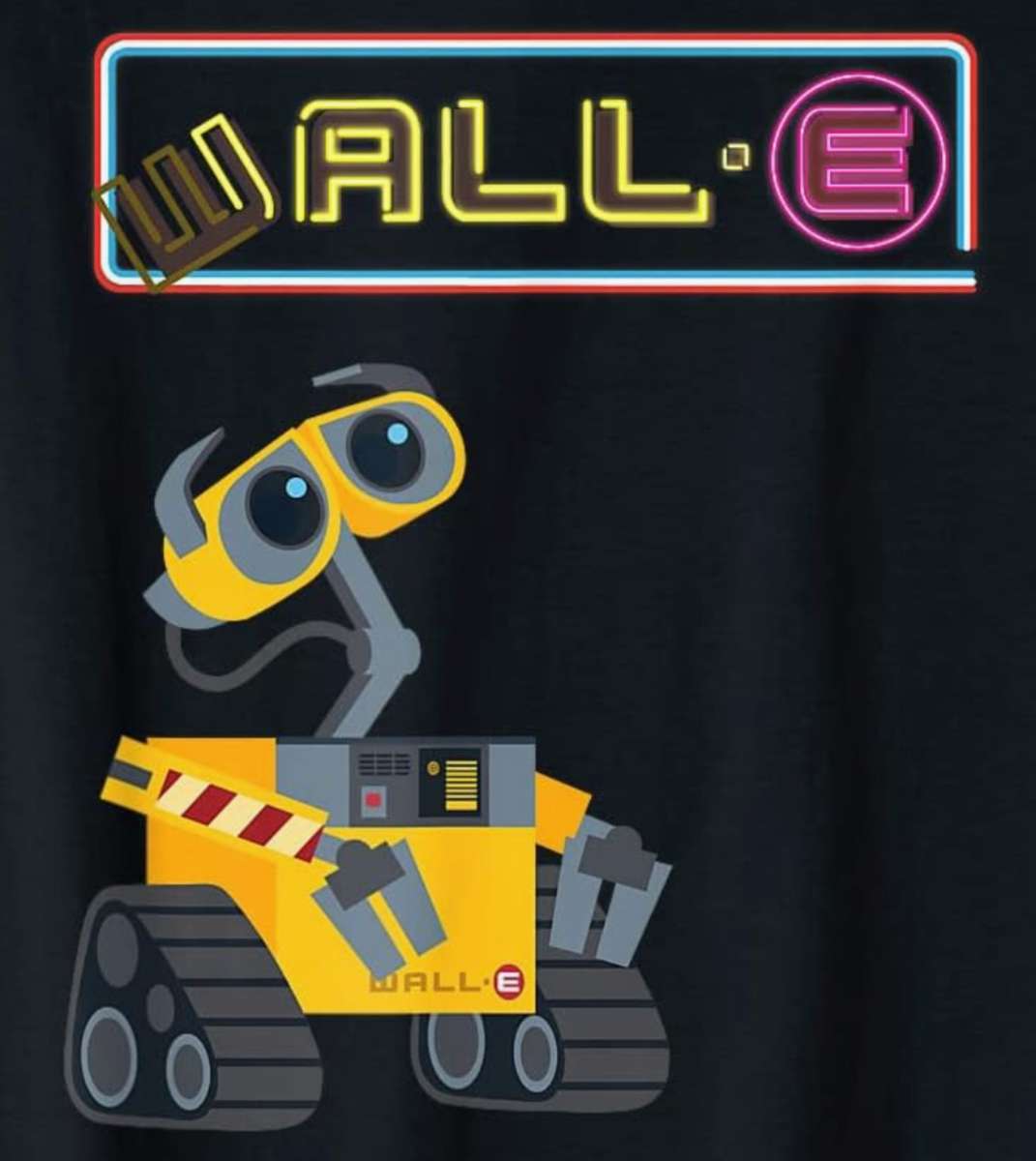 WALL-E Neonskylt❤️❤️❤️❤️❤️❤️ Pussel online