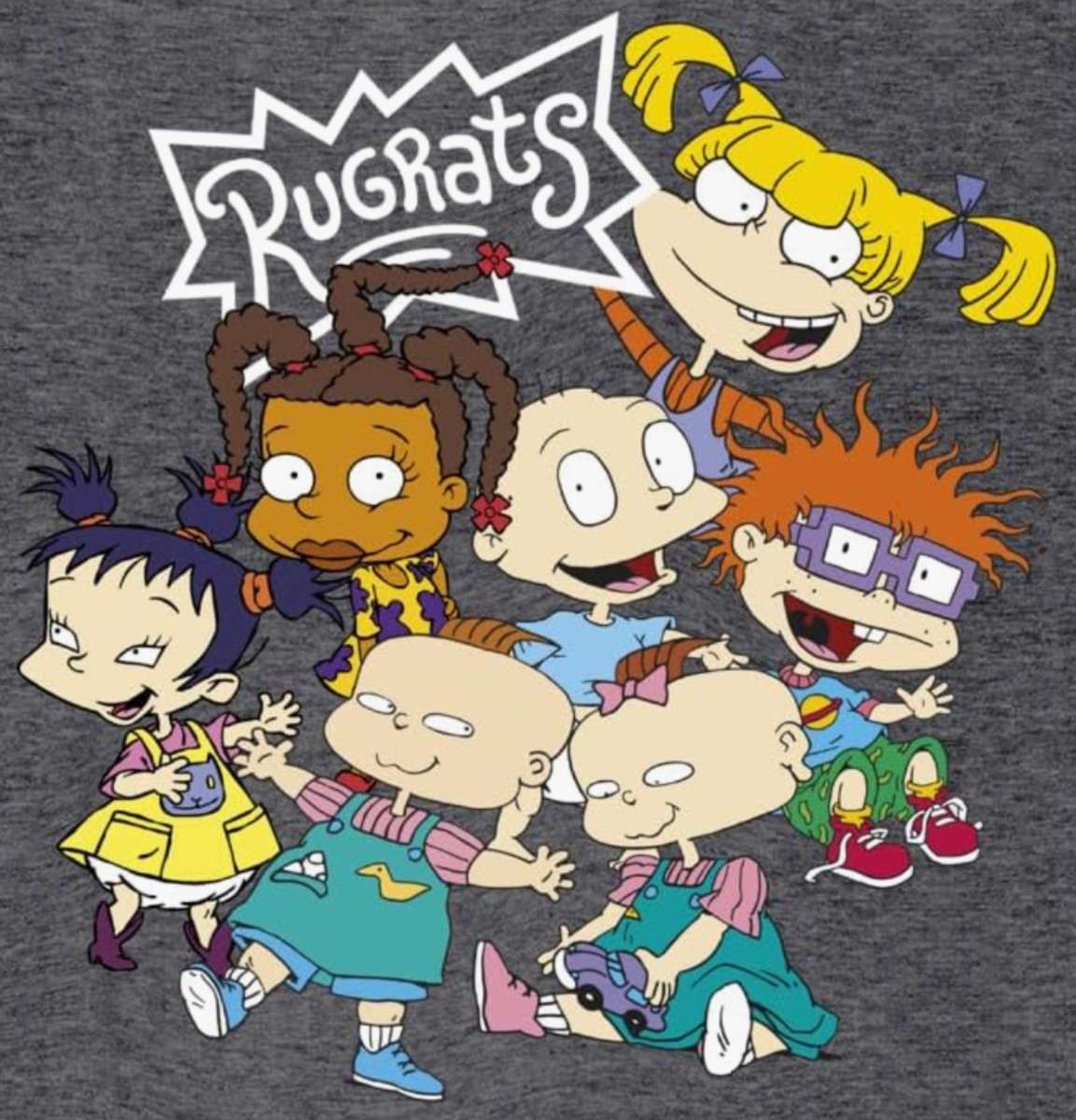 Groep Oversized Rugrats Party online puzzel