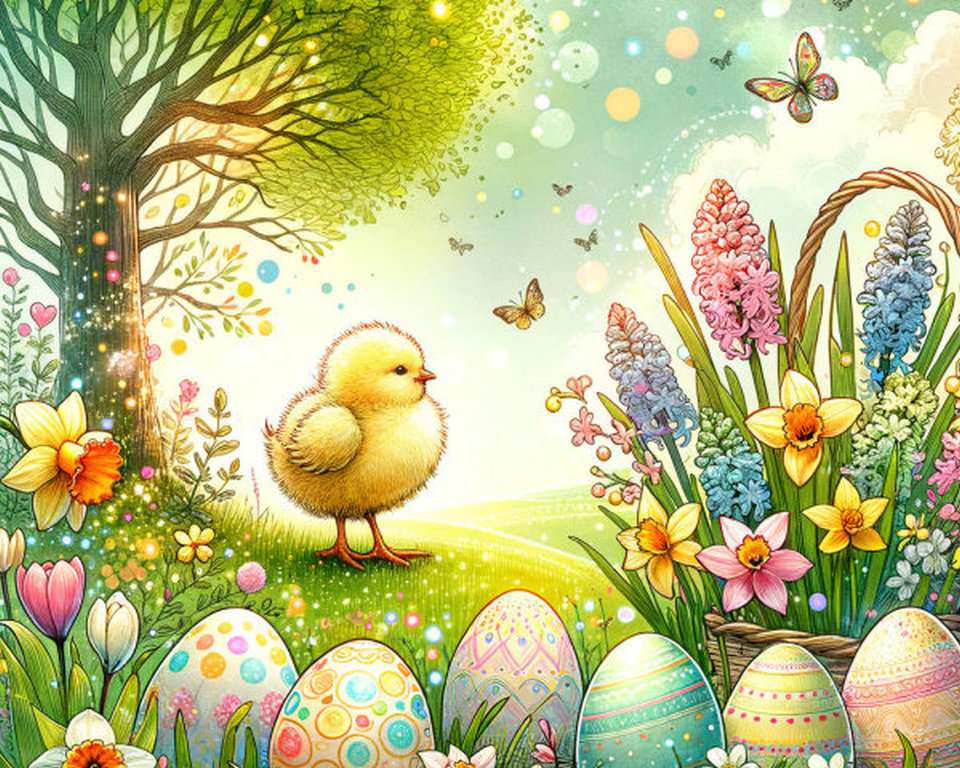 Joyeuses Pâques! puzzle en ligne