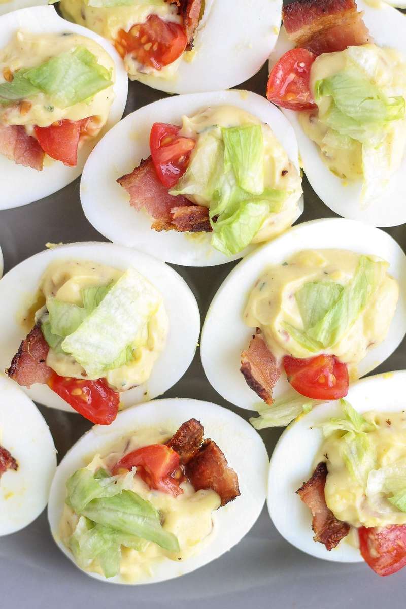 BLT Deviled Eggs pussel på nätet