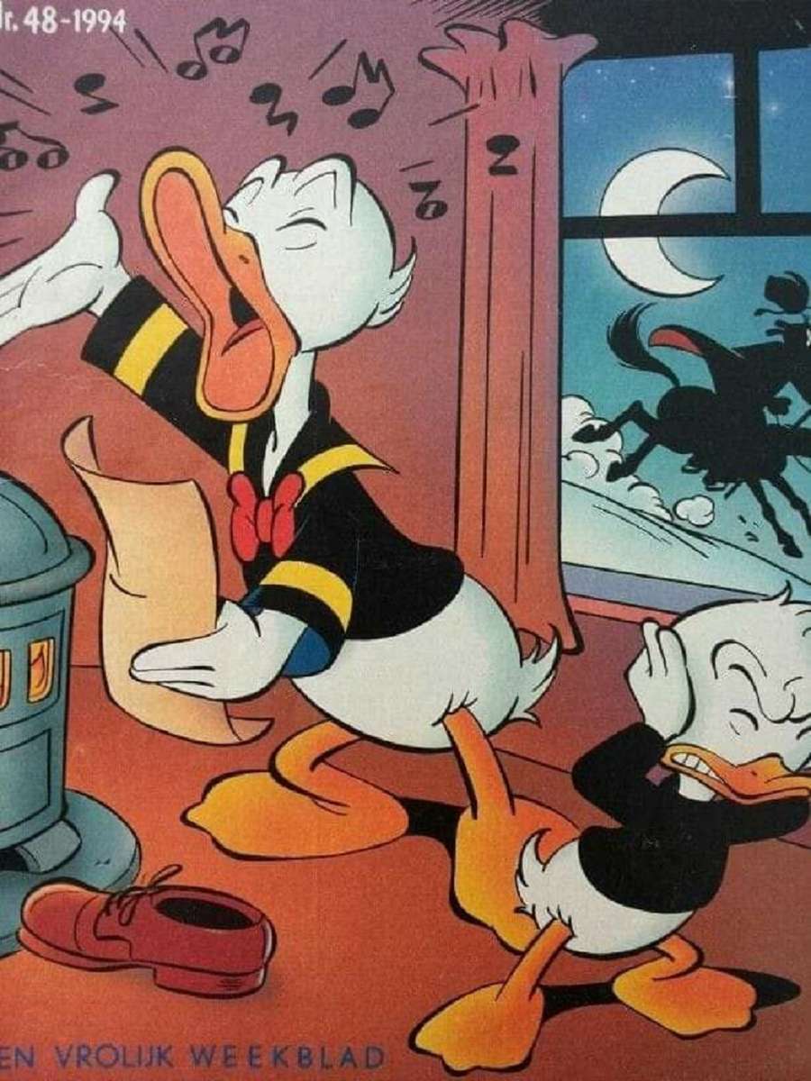 Donald Duck online puzzel