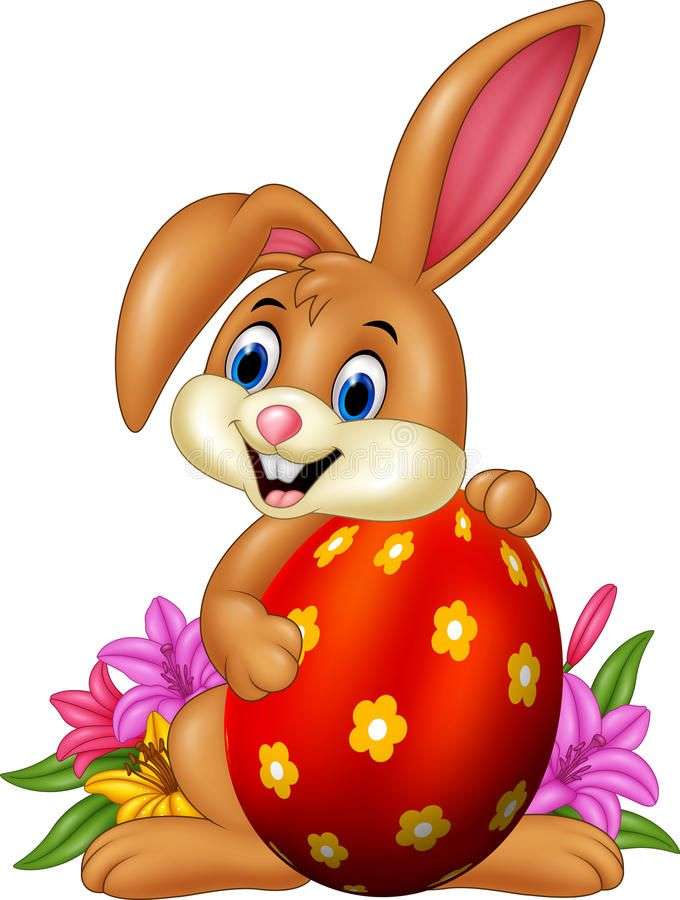 Velikonoční zajíček 🐰 skládačky online