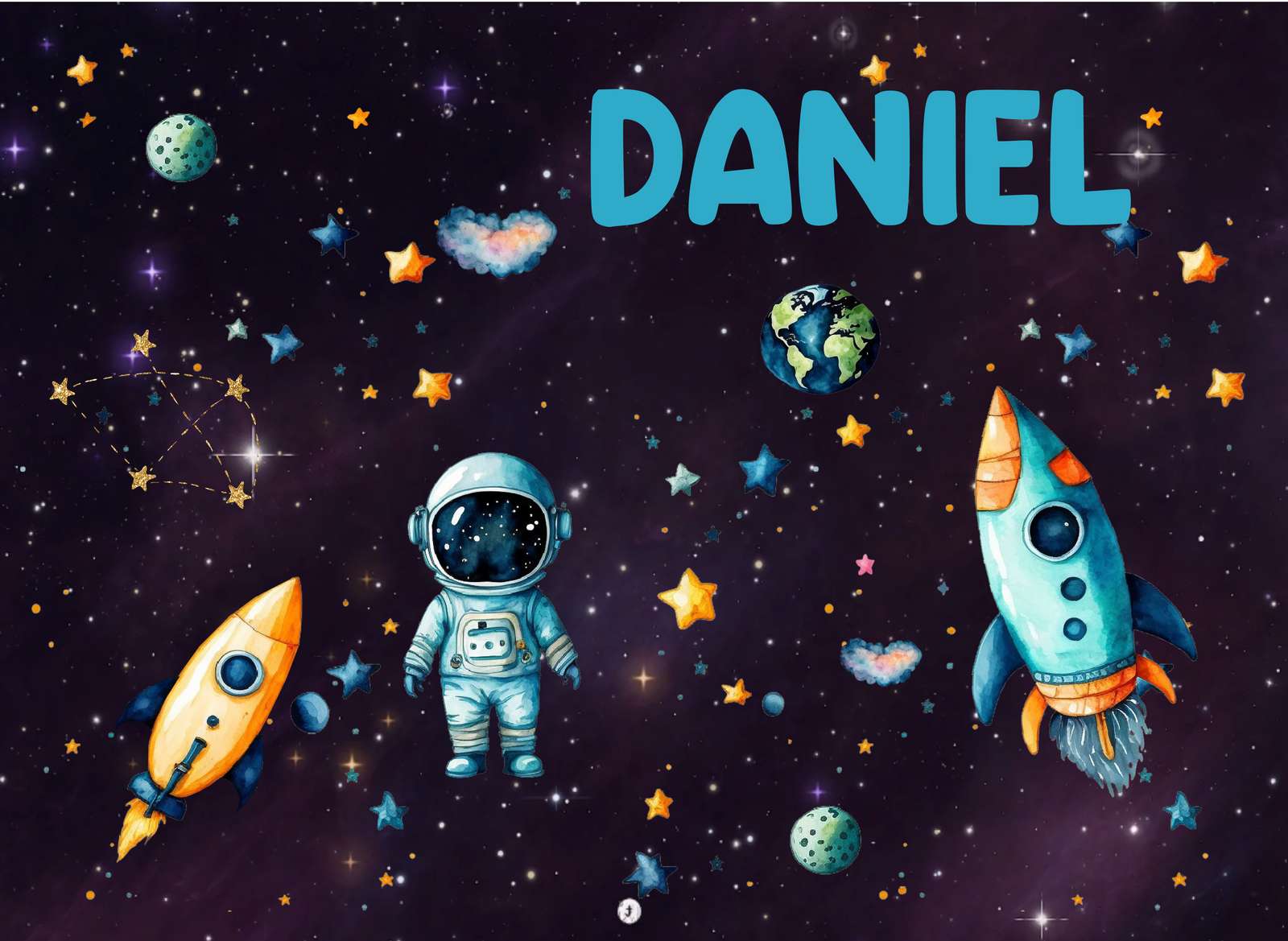 ο αστροναύτης Ντάνιελ online παζλ