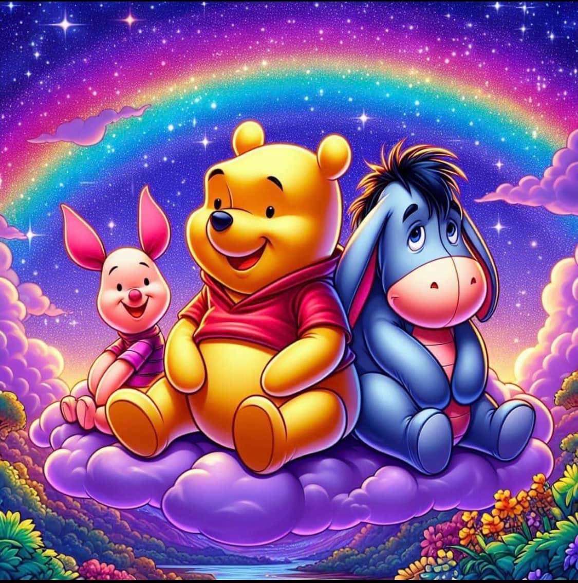 Winnie the Pooh și prietenii jigsaw puzzle online