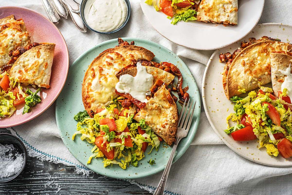 Quesadillas al forno puzzle online