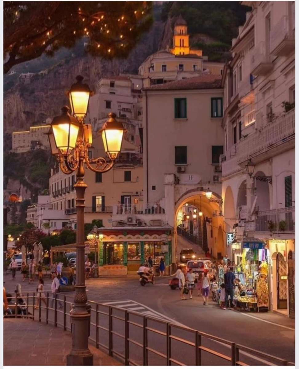 De kust van Amalfi online puzzel