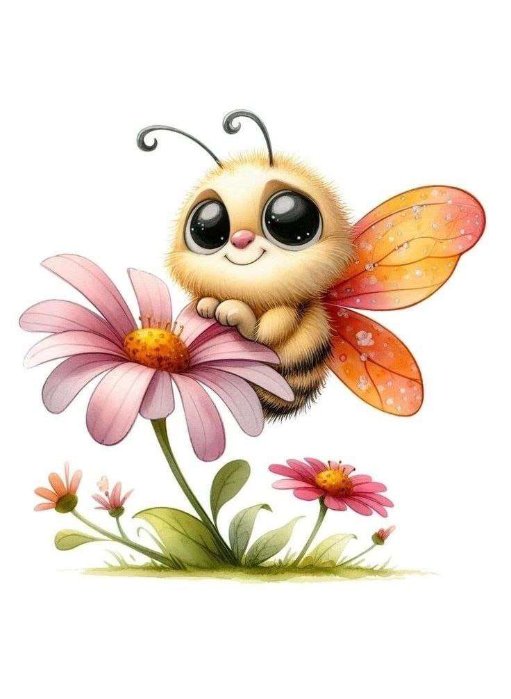 Красавица пчелка пазл онлайн