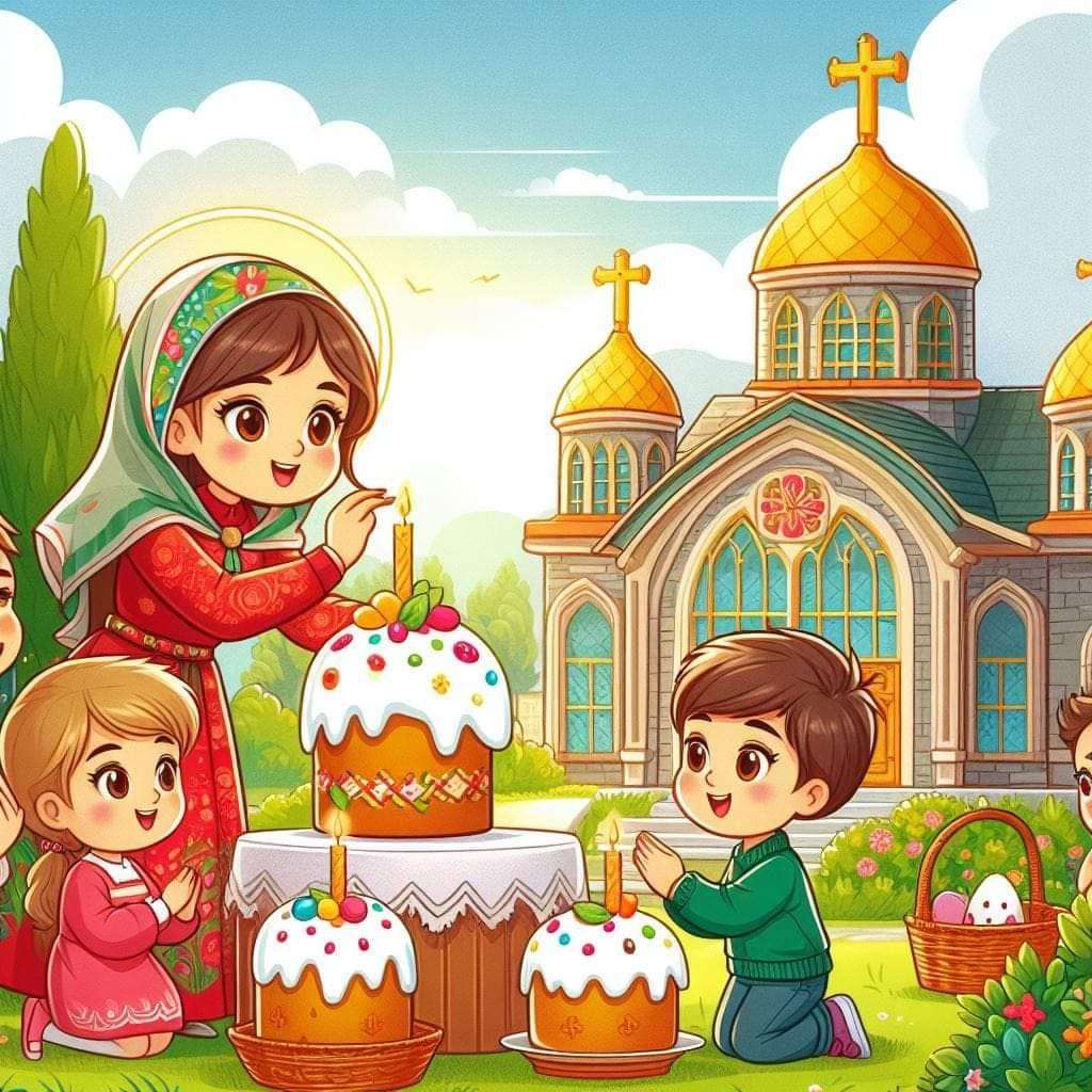 A Páscoa é um feriado adorável puzzle online