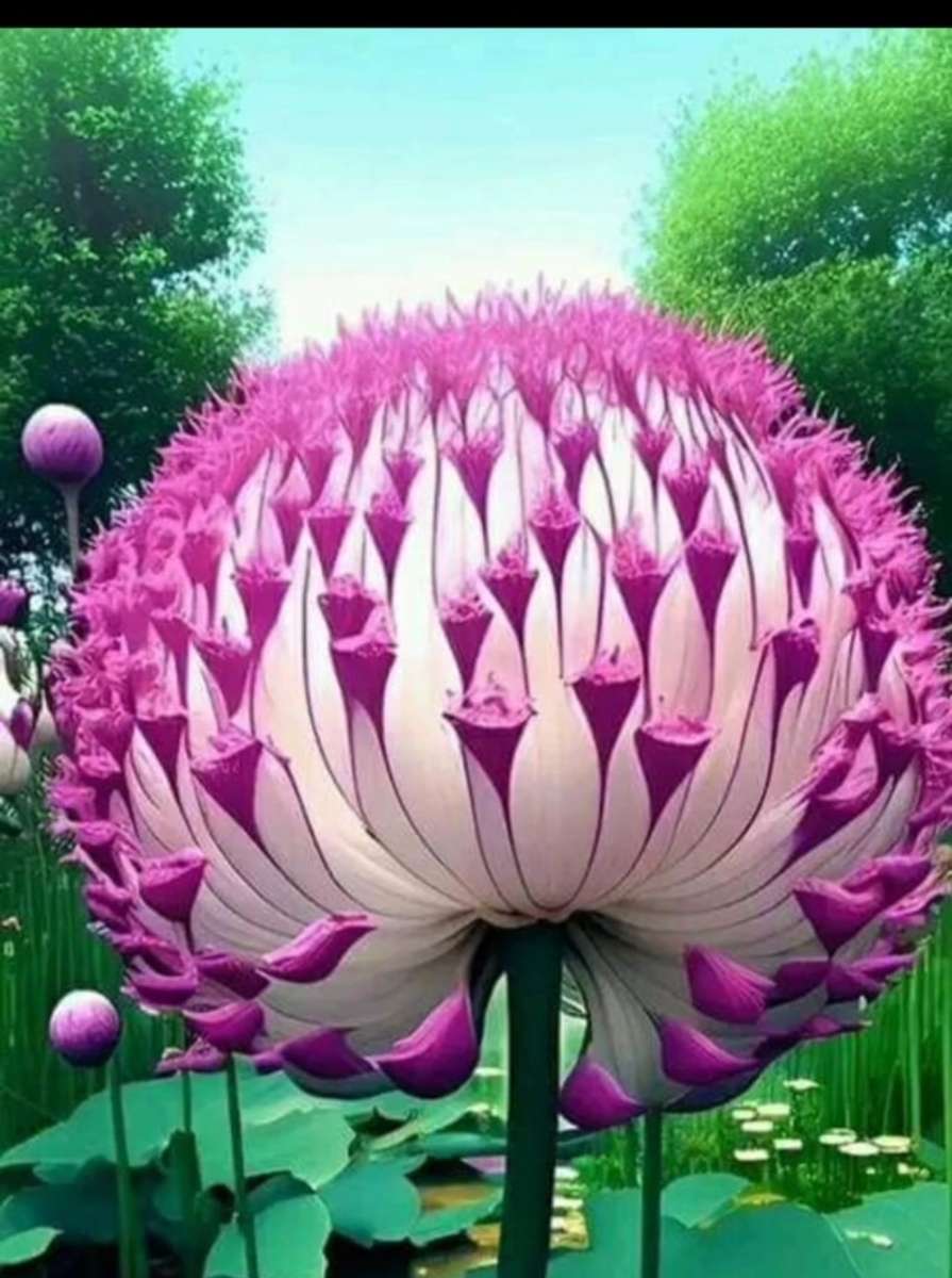 красива квітка крупним планом онлайн пазл