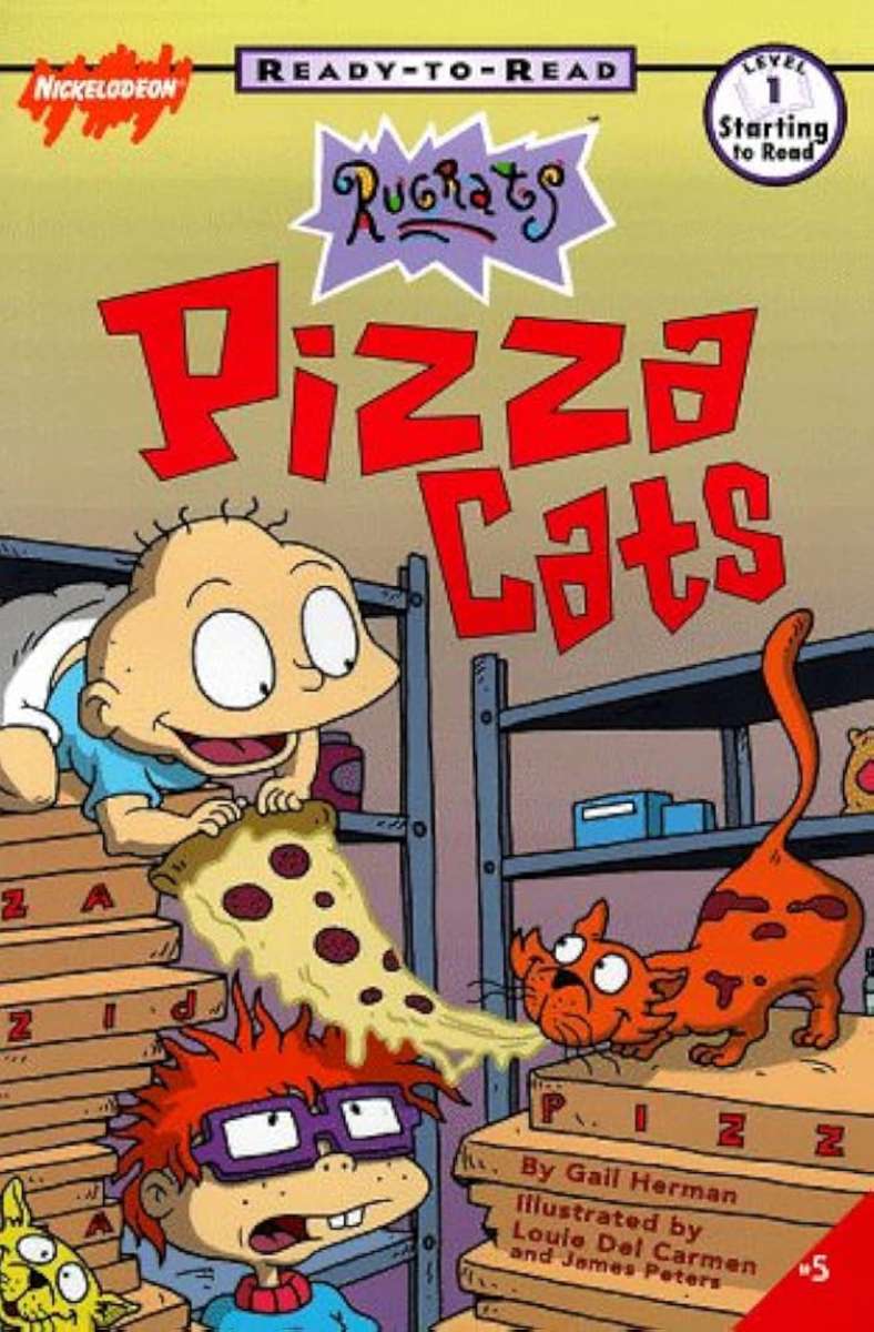 Pizza Cats (Ох уж эти детки готовы к чтению, уровень 1) онлайн-пазл