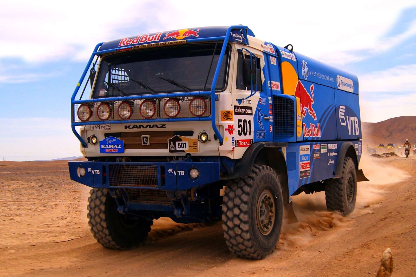 Kamaz-Dakar-Rally-Car-2880x1920 Pussel online