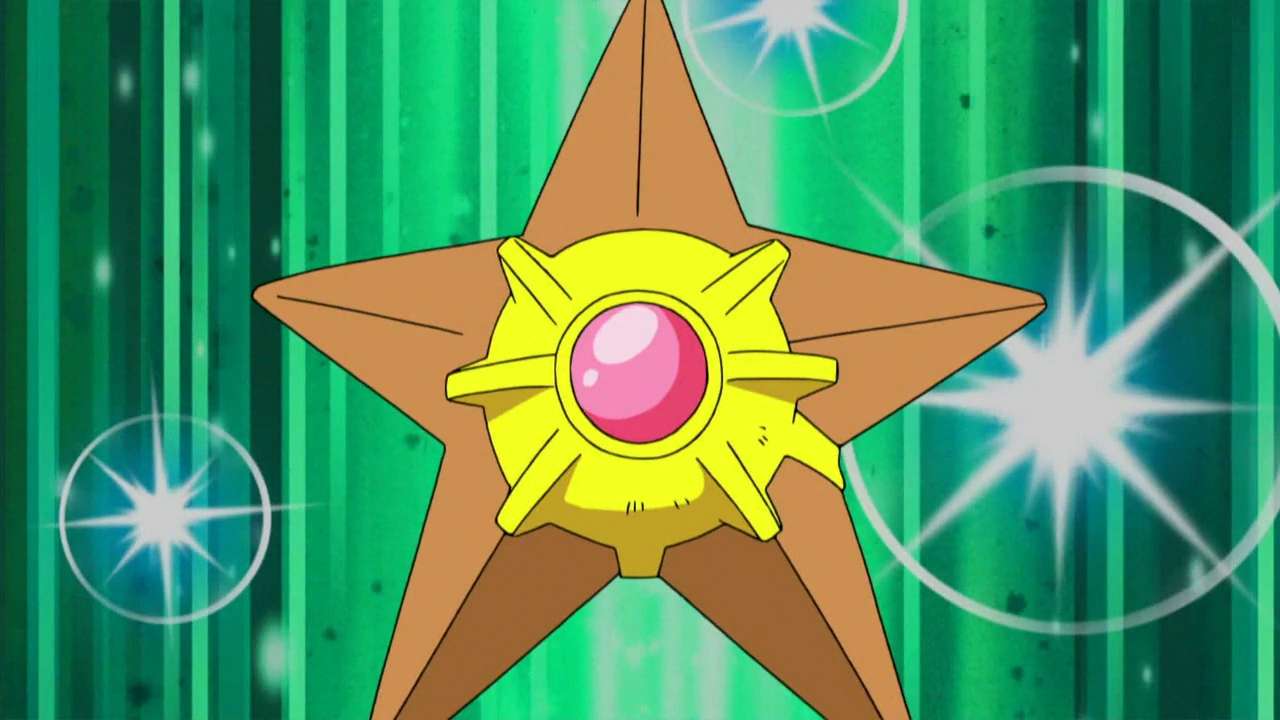 Pokémon Staryu rompecabezas en línea