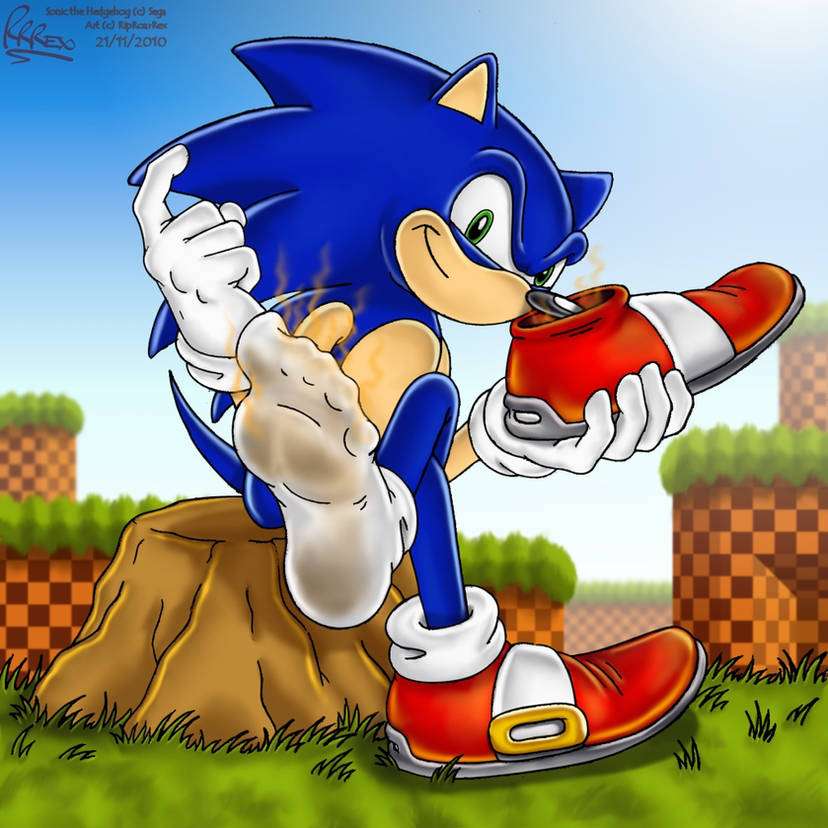 Sonicovy nohy skládačky online