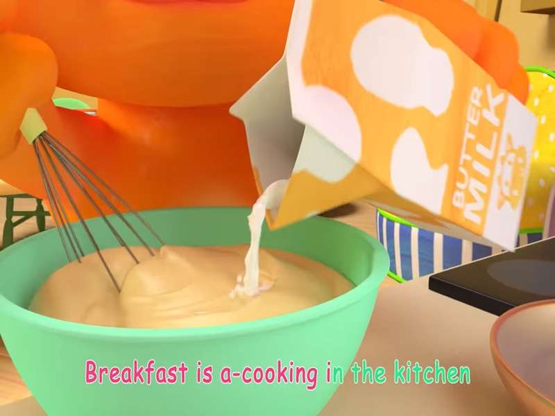 Кухня приготування сніданку онлайн пазл