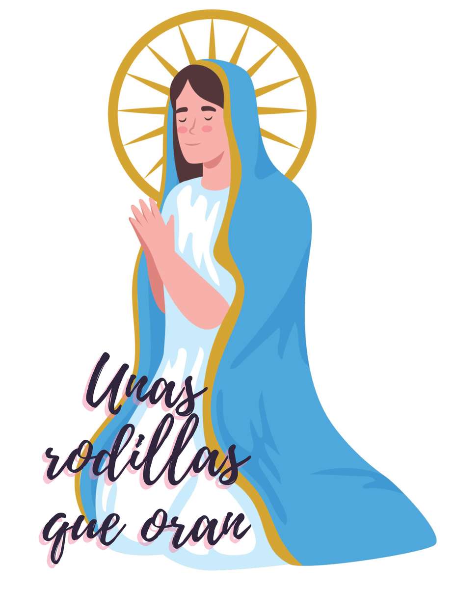 Мария на Великден онлайн пъзел