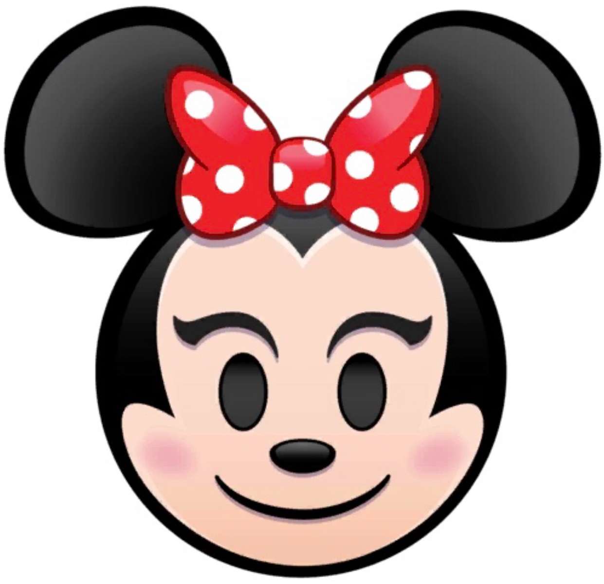 Emoji Minnie Mouse❤️❤️❤️❤️❤️❤️ online puzzle