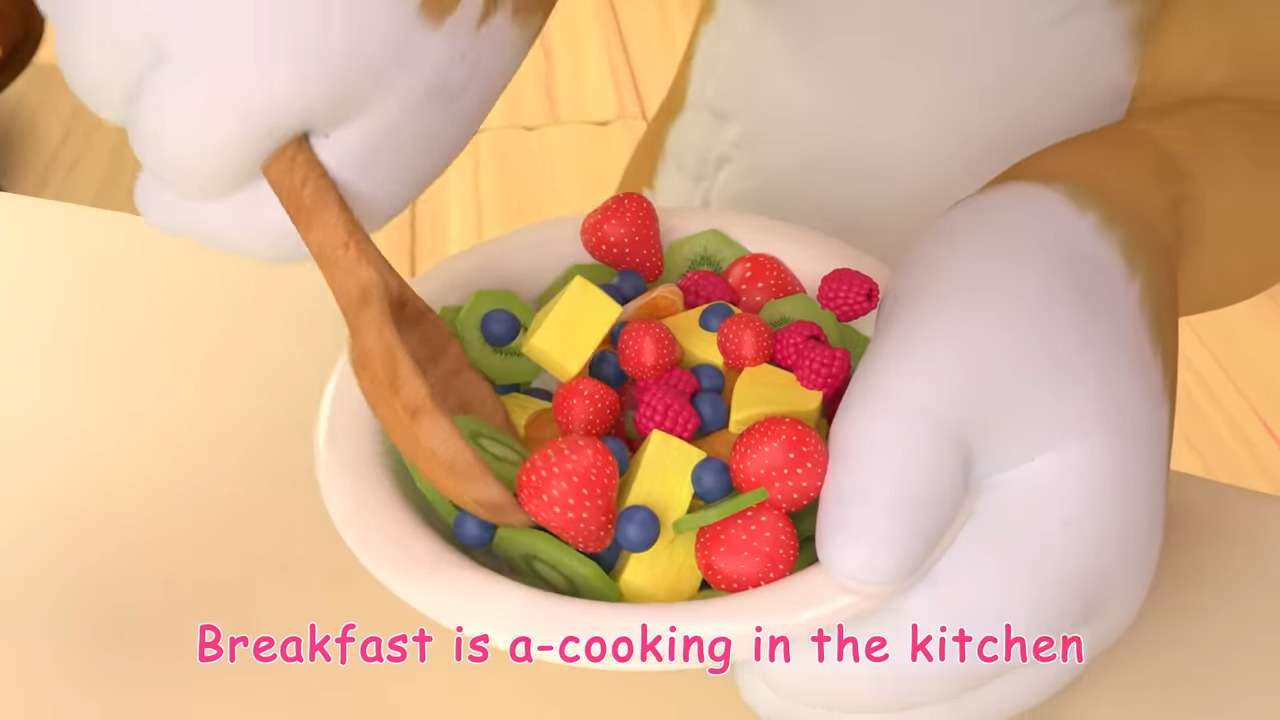Кухня приготування сніданку пазл онлайн