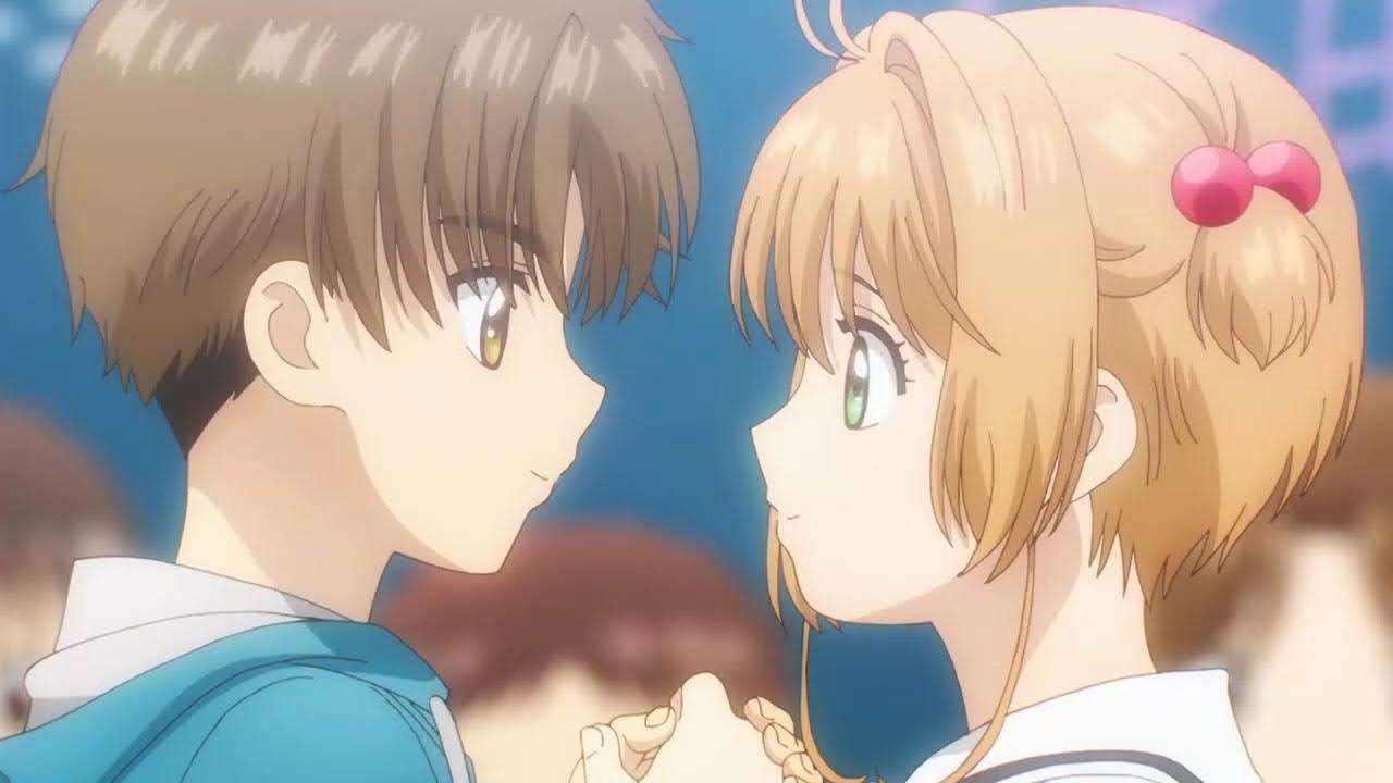 Sakura and Syaoran Dancing online puzzle