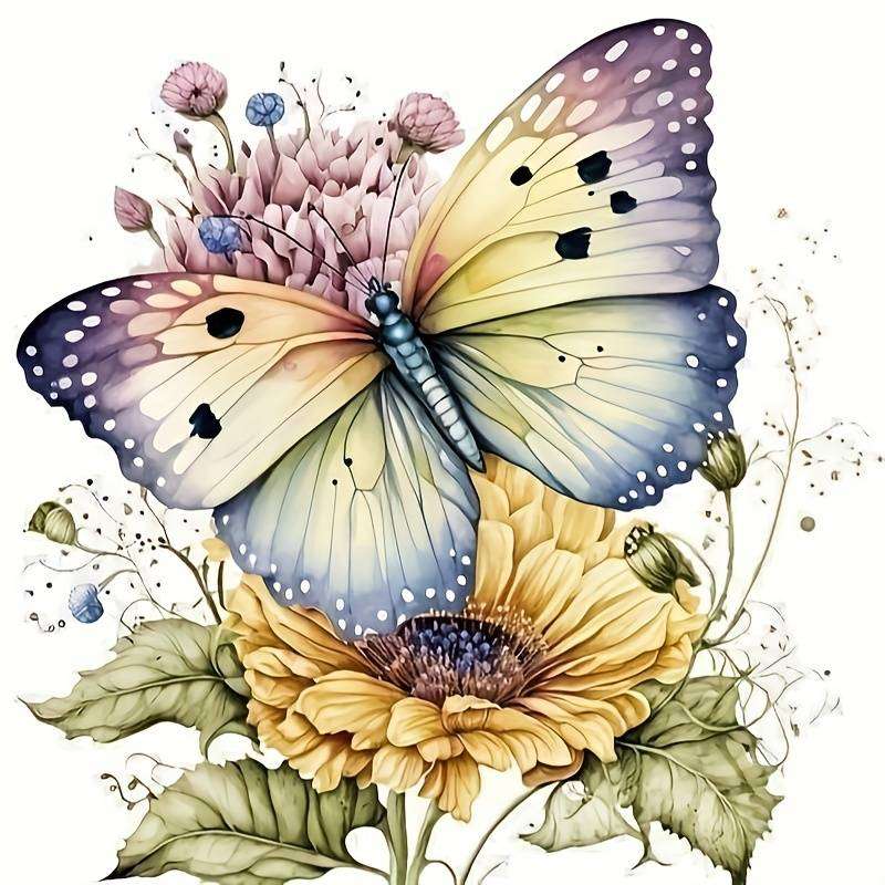 весняний метелик пазл онлайн