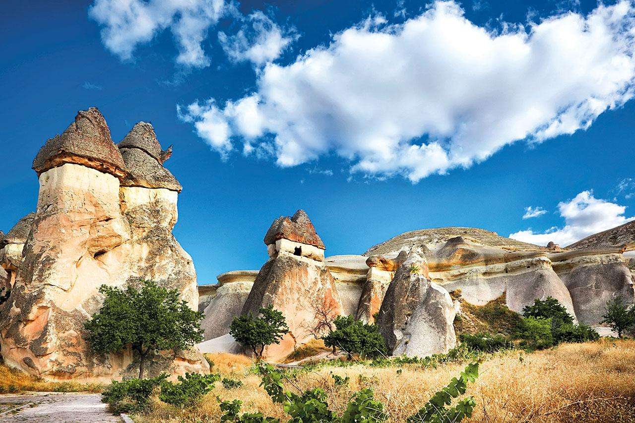 Rotskerken van Cappadocië online puzzel