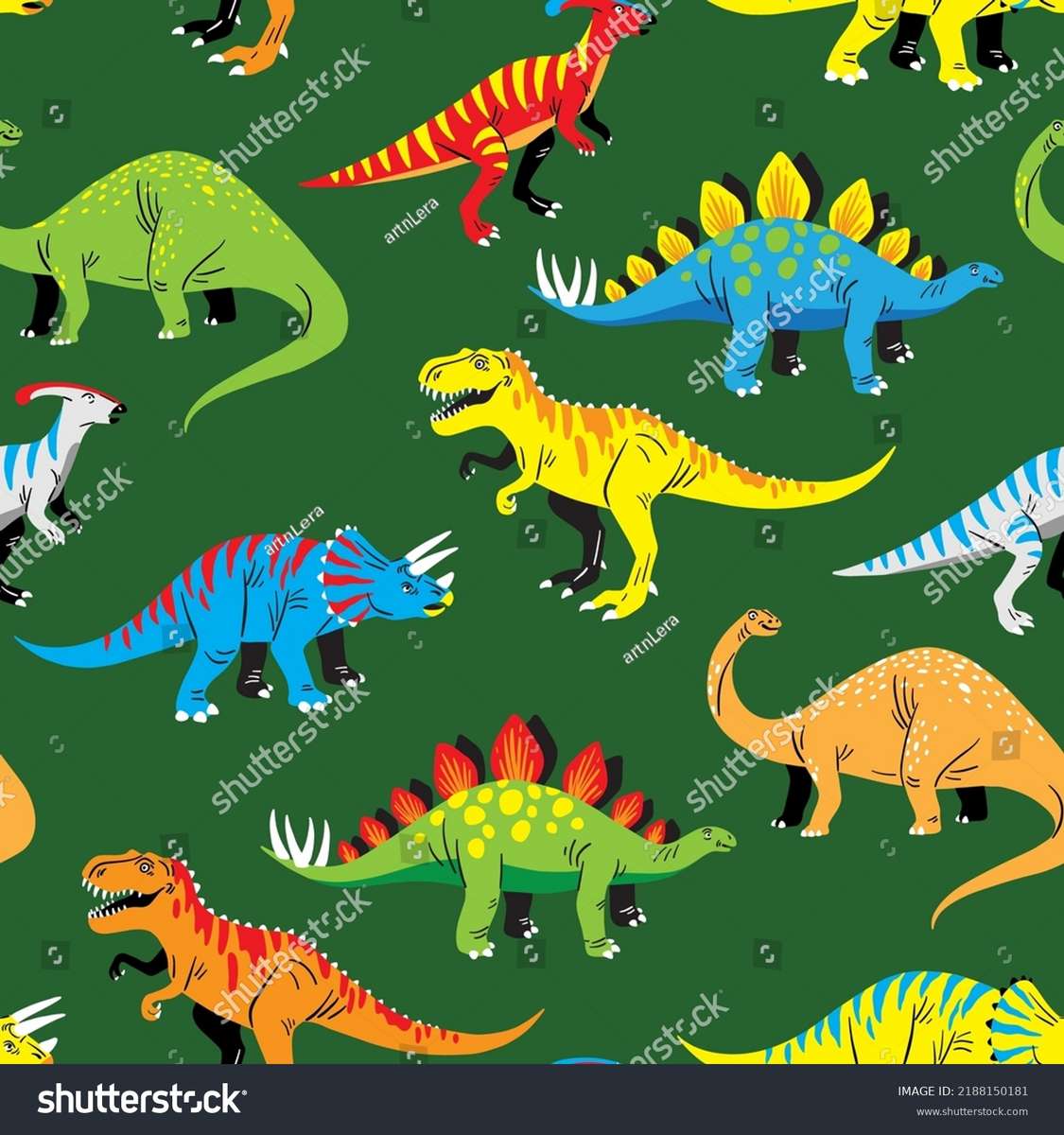super duper cool dinosauři 😎🆒 online puzzle