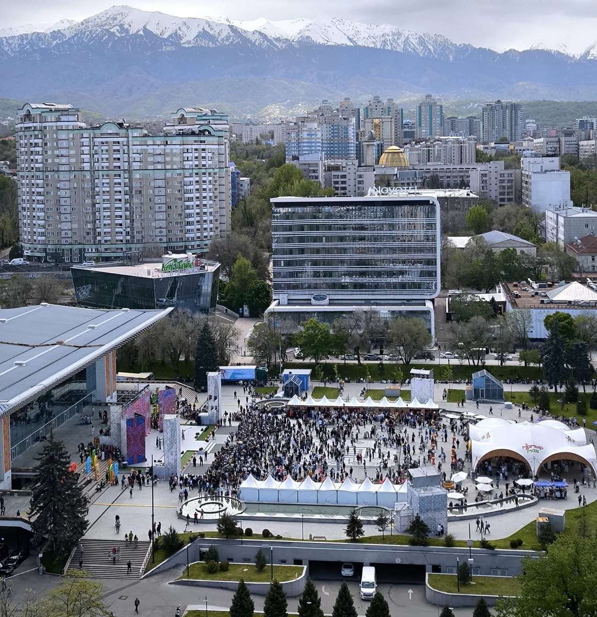 Ville d'Almaty puzzle en ligne