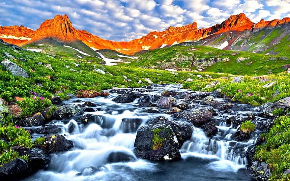 San Juan-hegység – Colorado – USA. EU kirakós online
