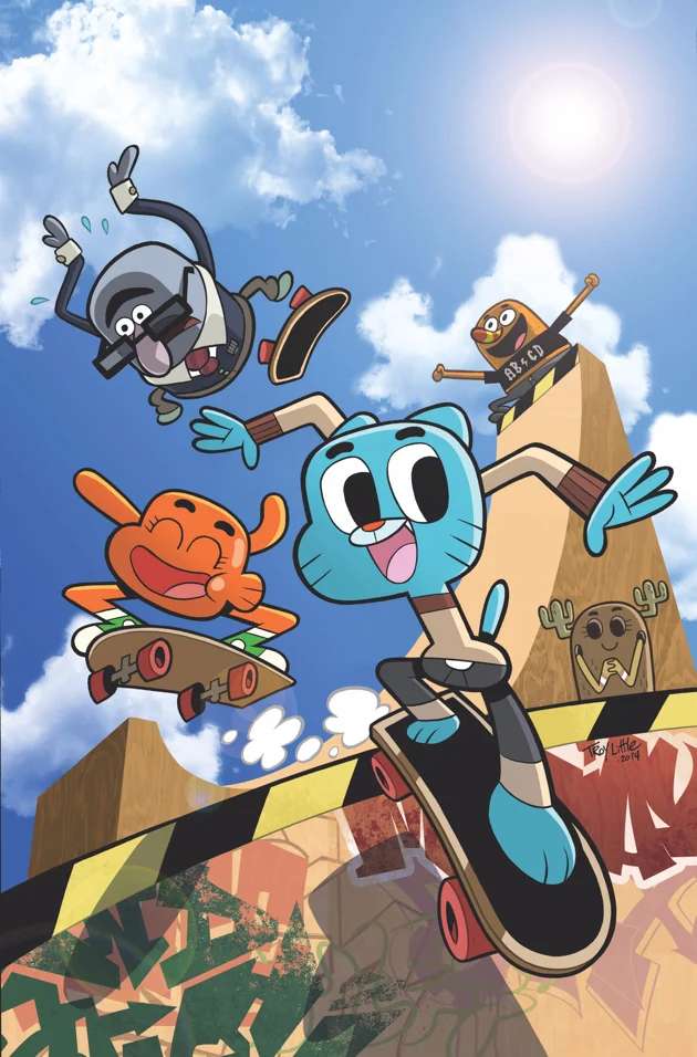 O Incrível Mundo De Gumball Puzzle Online