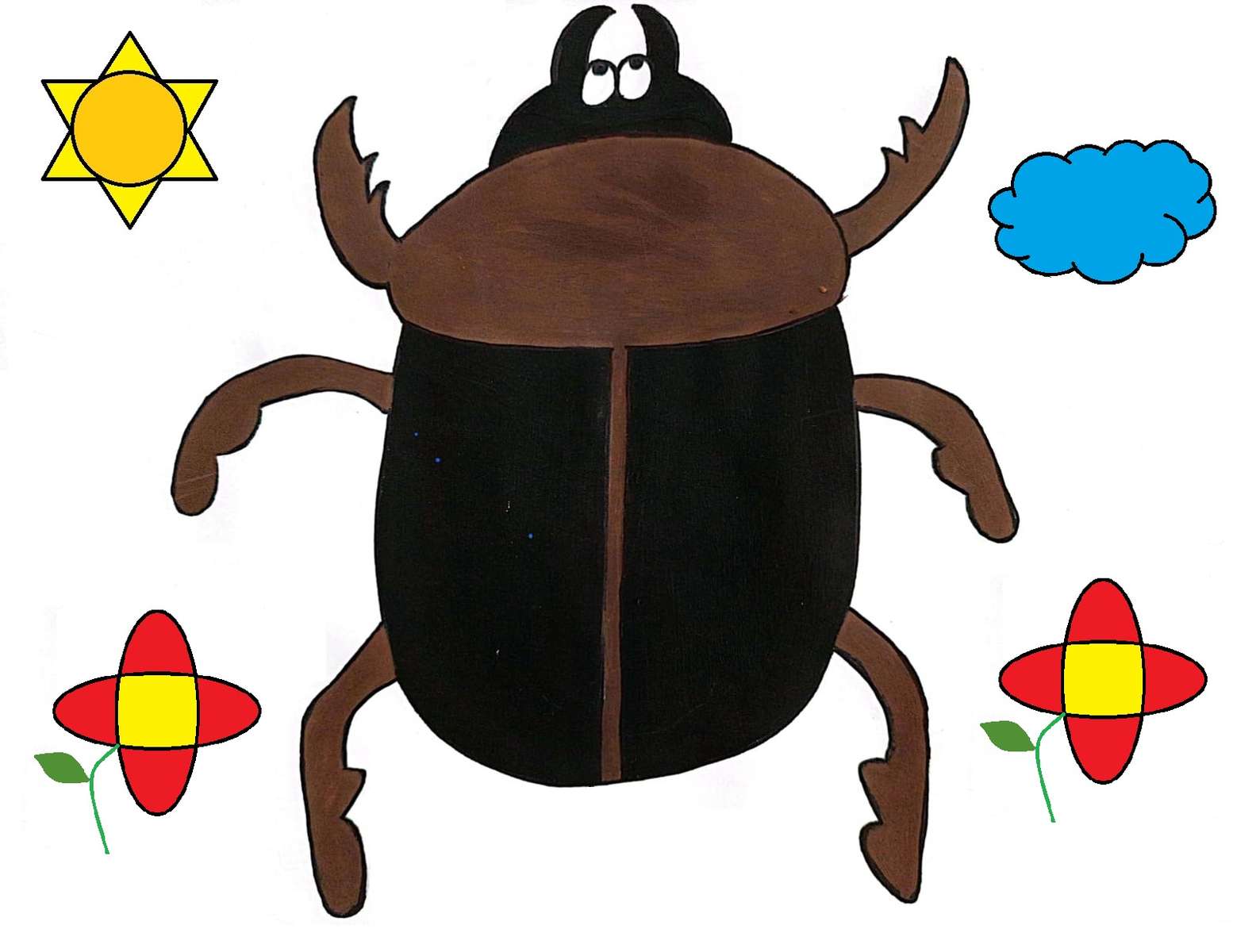 Insekt - Beetle Pussel online