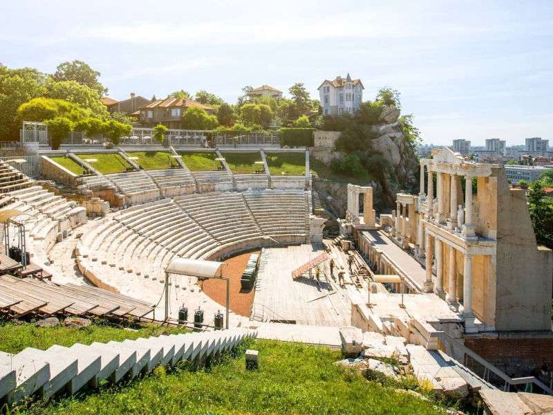 Théâtre antique de Plovdiv puzzle en ligne