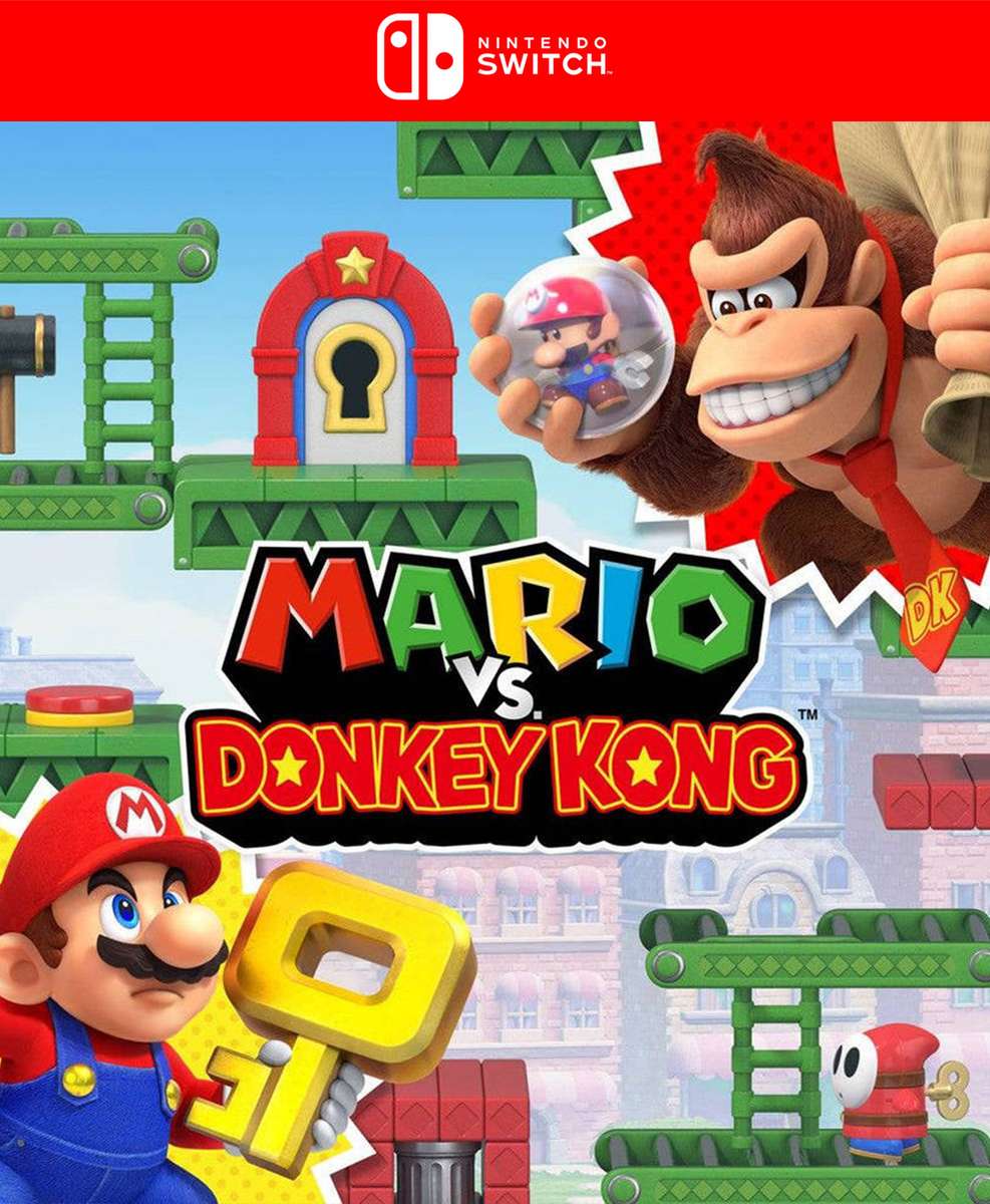 Mario contre Donkey Kong puzzle en ligne