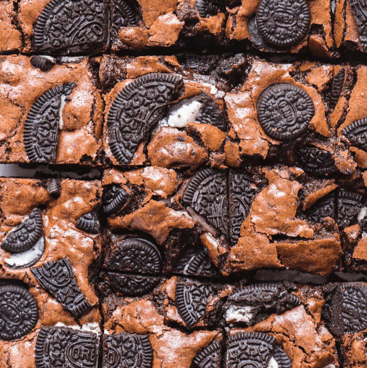 Brownies με Oreos❤️❤️❤️❤️❤️❤️ online παζλ