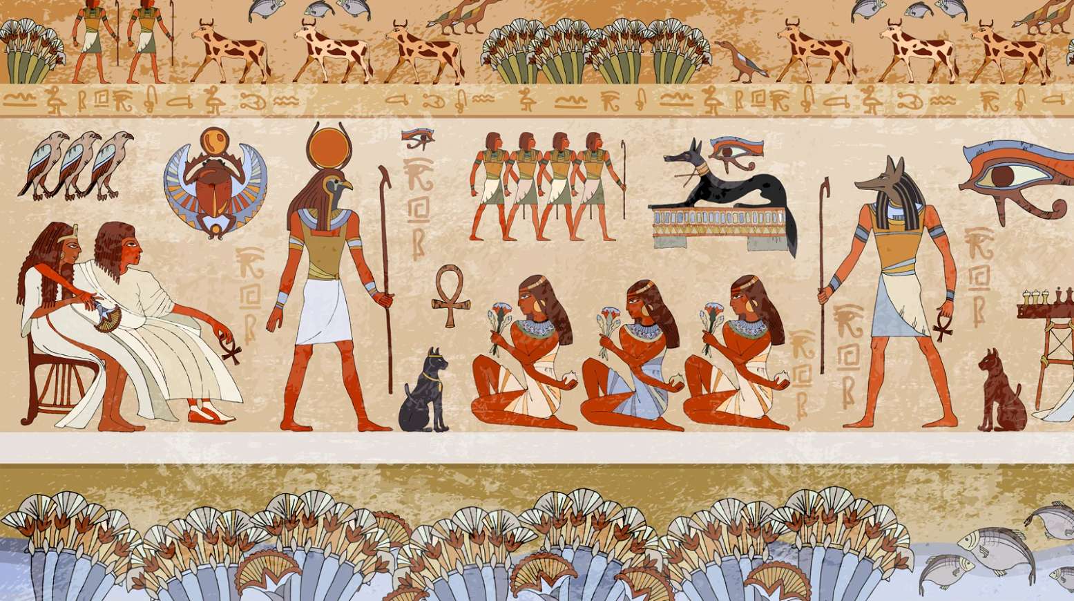 Forntida Egypten Pussel online