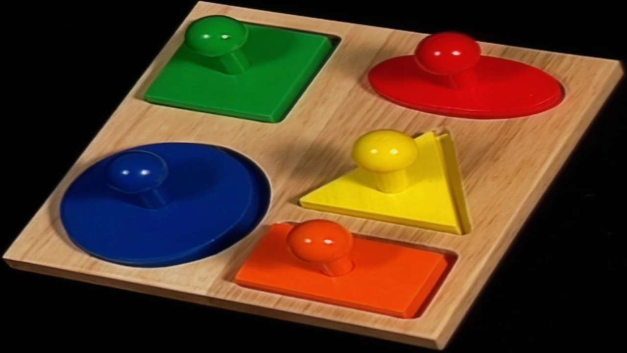 Quebra-cabeça de tabuleiro geométrico quebra-cabeças online