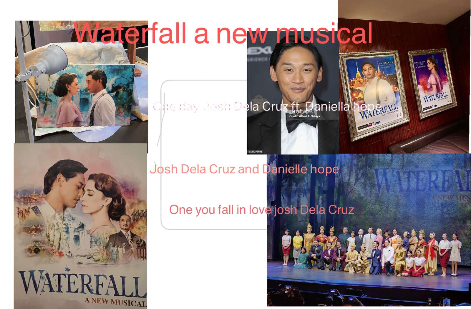 Waterfall egy új musical, Josh Dela Cruz, Danielle kirakós online