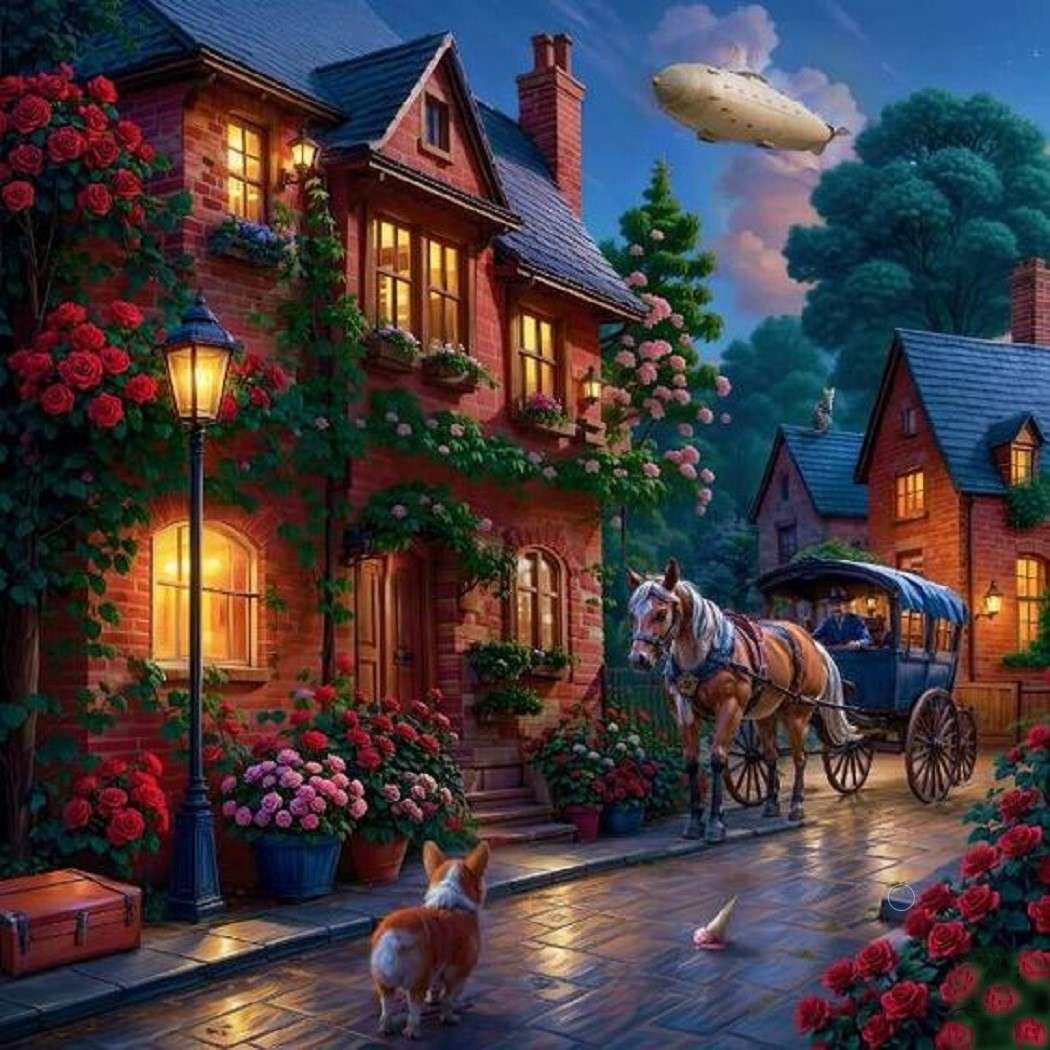 The coachman waiting jigsaw puzzle online