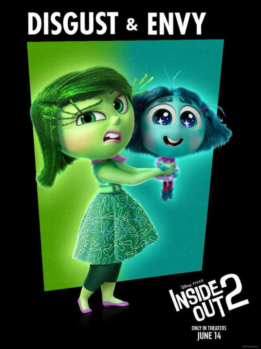 Inside Out 2: Disgust and Envy (αφίσα) παζλ online