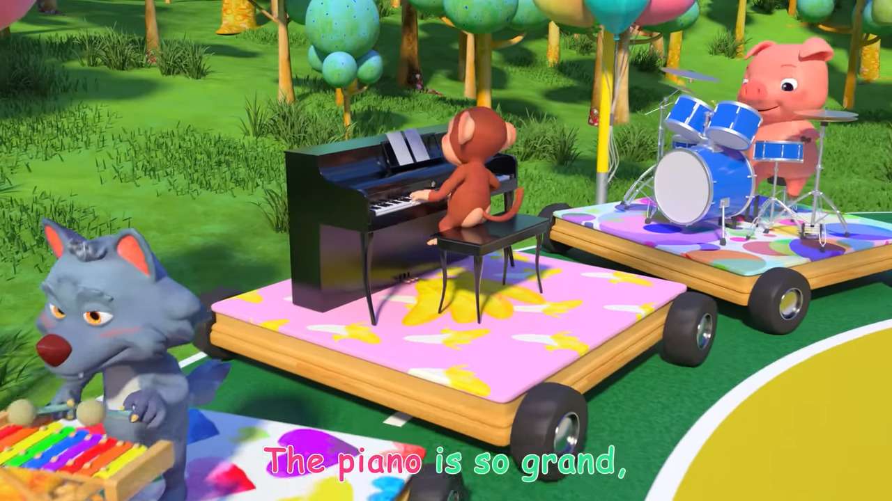 Piano Grand pussel på nätet