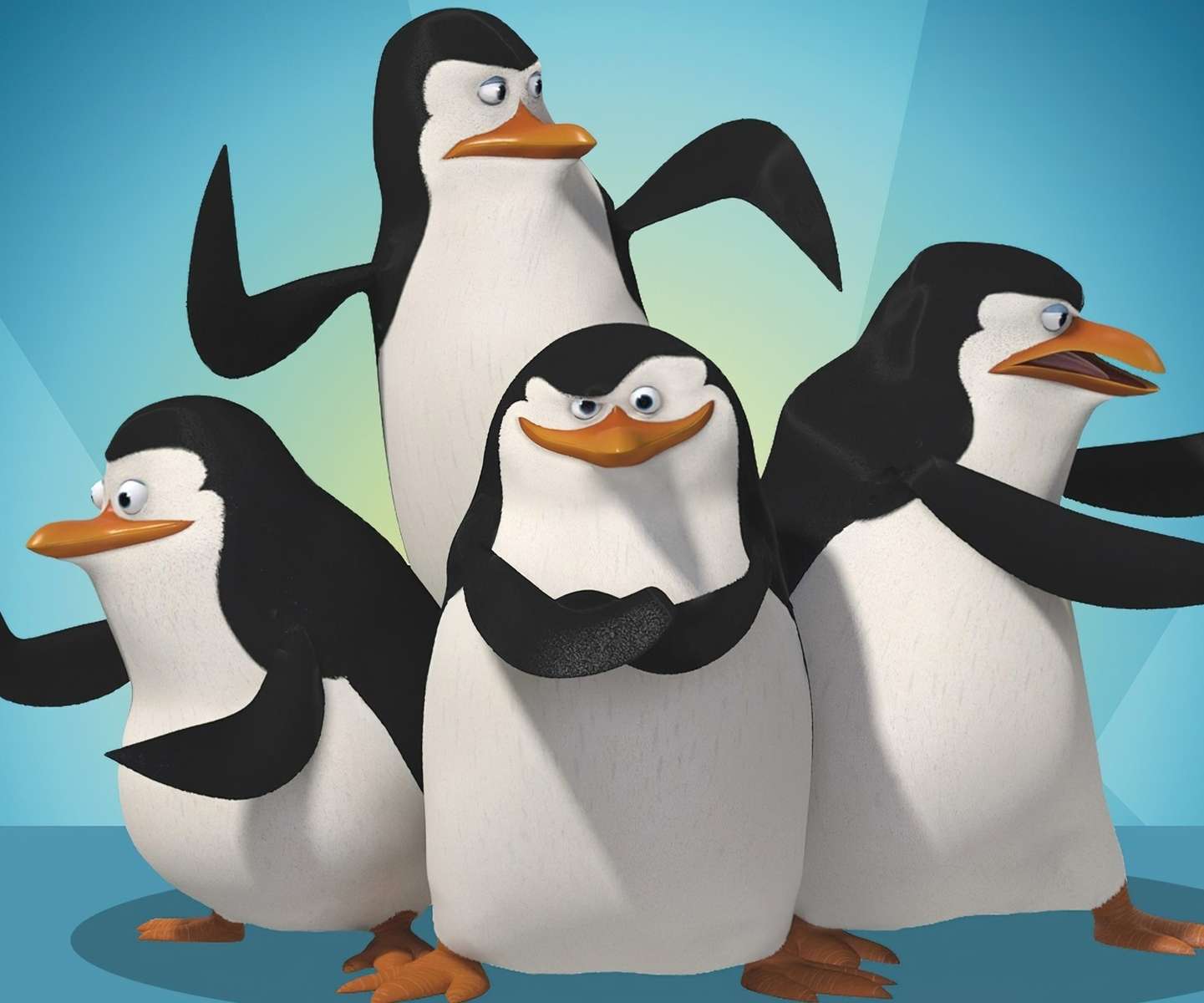 Пингвини от Мадагаскар онлайн пъзел