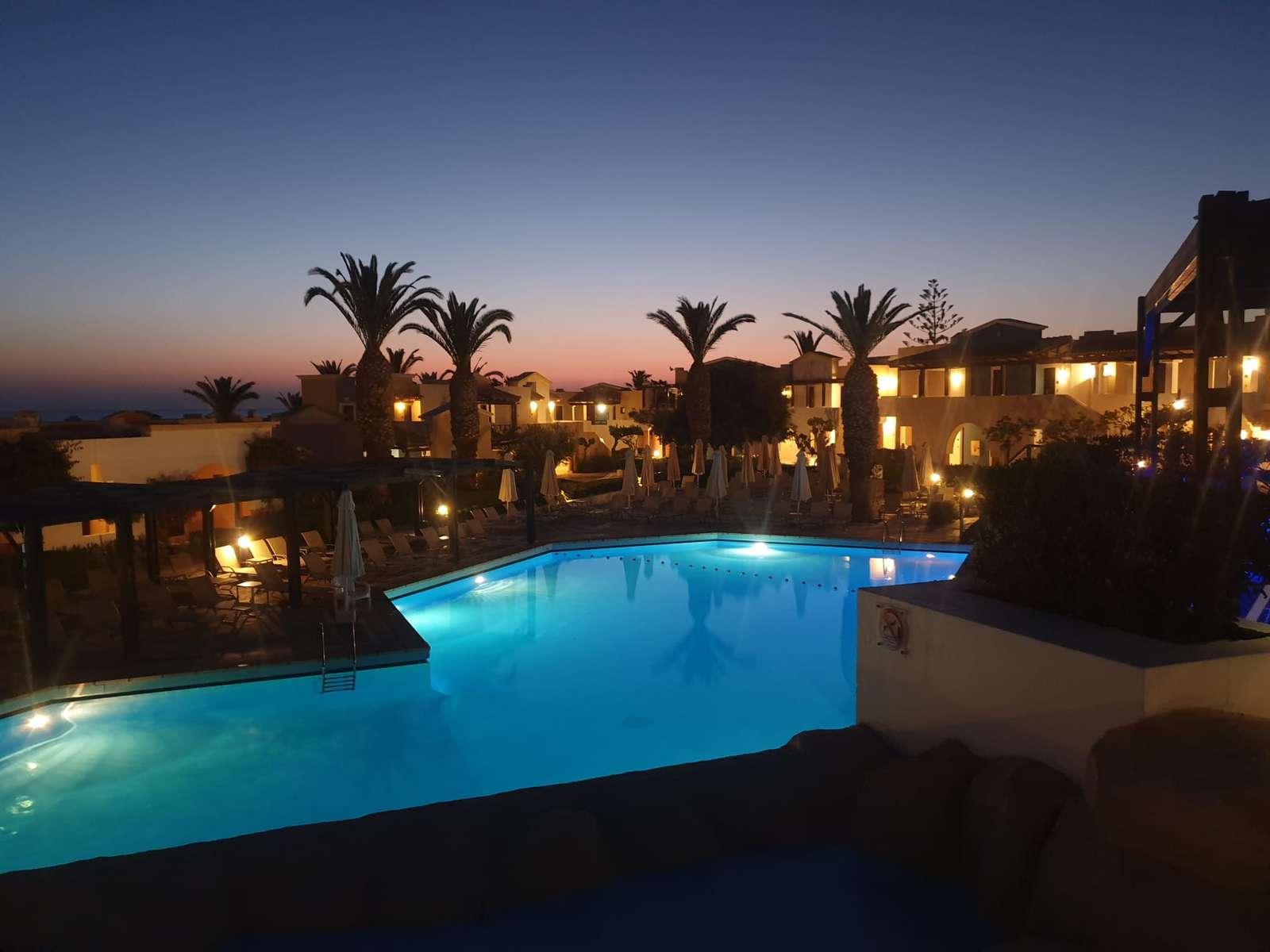 hotel op een Grieks eiland online puzzel