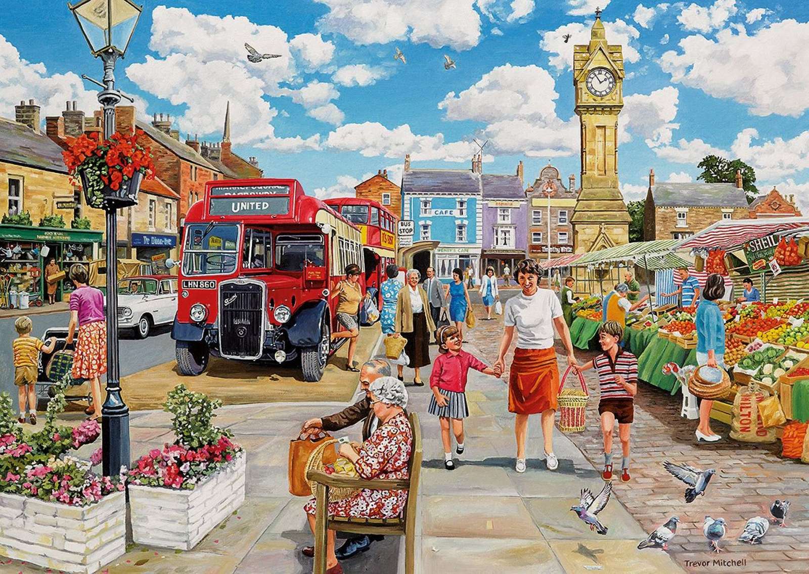 Return from the market jigsaw puzzle online
