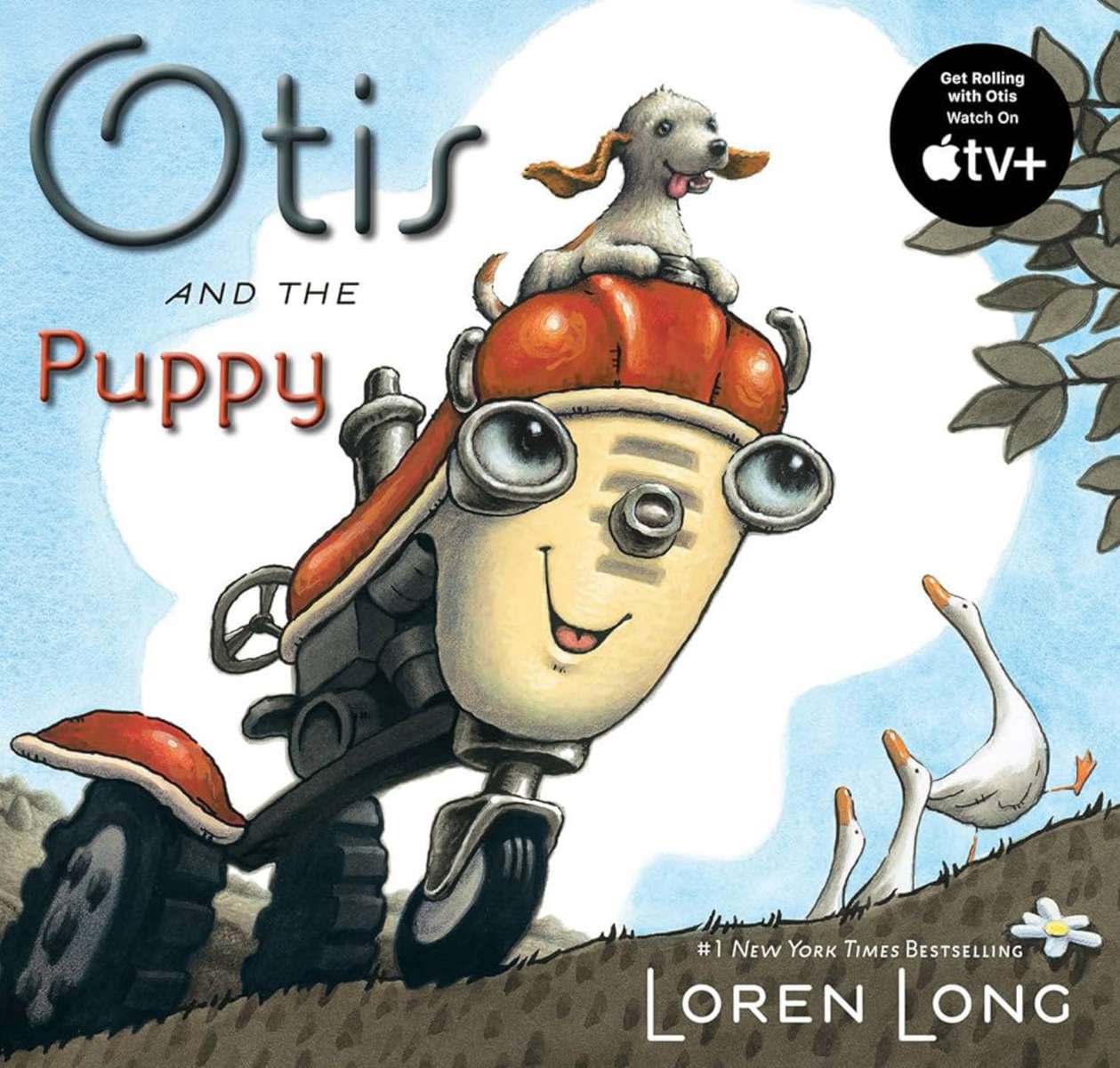 Otis und der Welpe (Buchcover) Puzzlespiel online