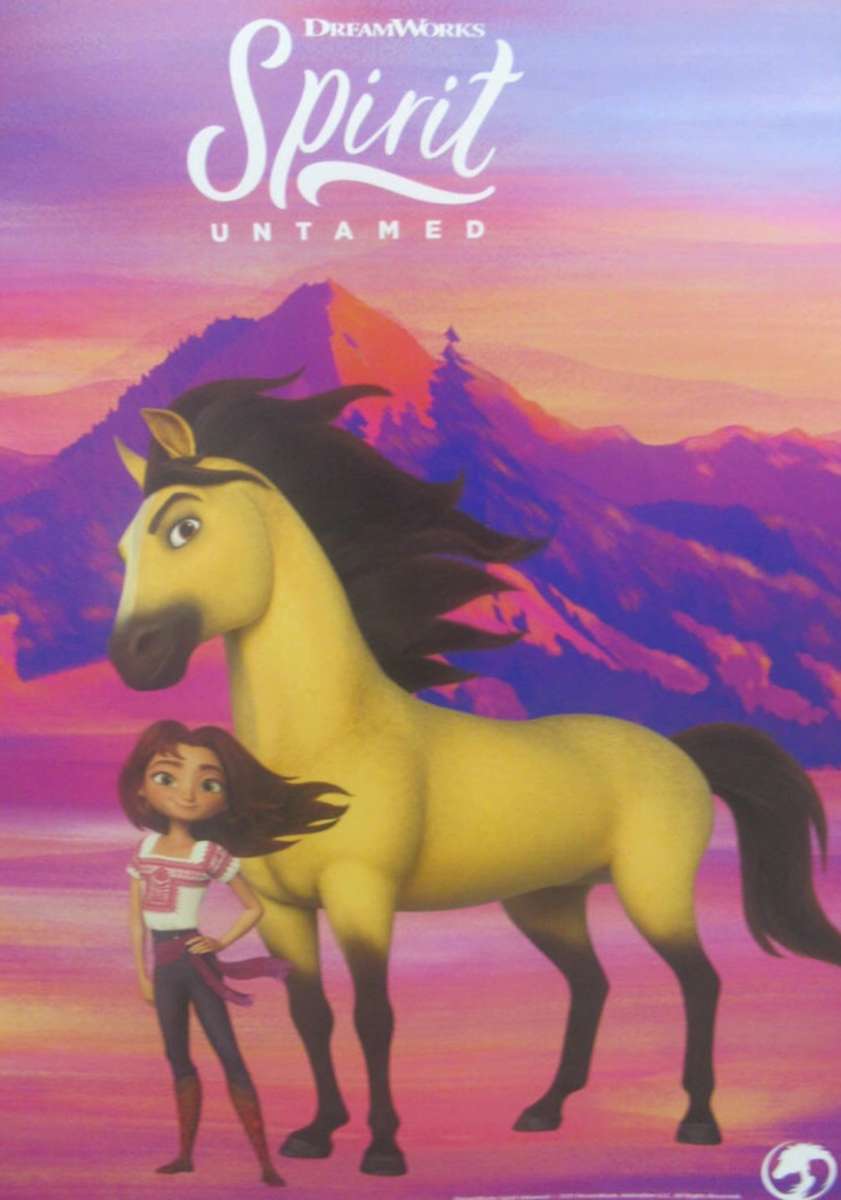 DreamWorks Spirit Untamed (affisch) pussel på nätet