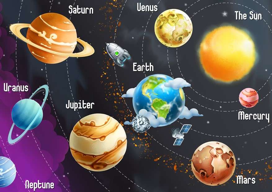 太陽系 ジグソーパズルオンライン